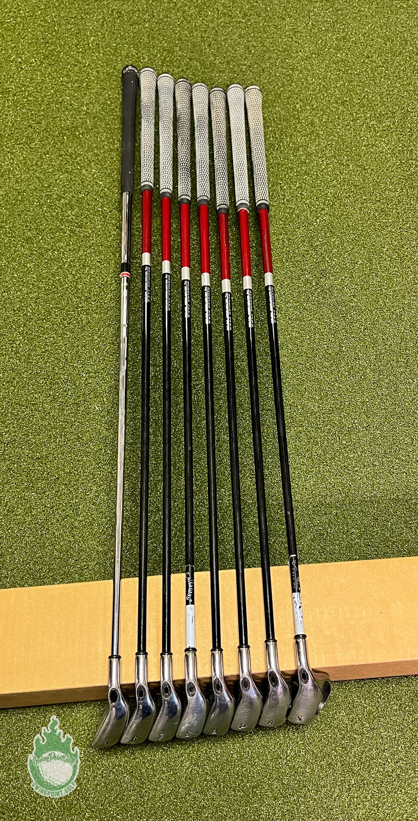 Used RH Callaway Big Bertha 2006 Irons 5-PW/AW/SW 75g Regular Graphite Golf Set 12 Used RH Callaway Big Bertha 2006 Irons 5-PW/AW/SW 75g Regular Graphite Golf Set - Image 10
