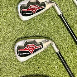 Used RH Callaway Big Bertha 2006 Irons 5-PW/AW/SW 75g Regular Graphite Golf Set 21 Used RH Callaway Big Bertha 2006 Irons 5-PW/AW/SW 75g Regular Graphite Golf Set -Callaway Club Shop IMG 9527 2