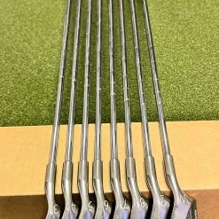 Used RH Ping Green Dot Zing 2 Irons 3-PW ZZ Lite Stiff Flex Steel Golf Club Set -Callaway Club Shop IMG 9536 1