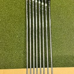 Used RH Ping Green Dot Zing 2 Irons 3-PW ZZ Lite Stiff Flex Steel Golf Club Set -Callaway Club Shop IMG 9537 1