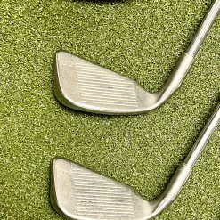 Used RH Ping Green Dot Zing 2 Irons 3-PW ZZ Lite Stiff Flex Steel Golf Club Set -Callaway Club Shop IMG 9541 2