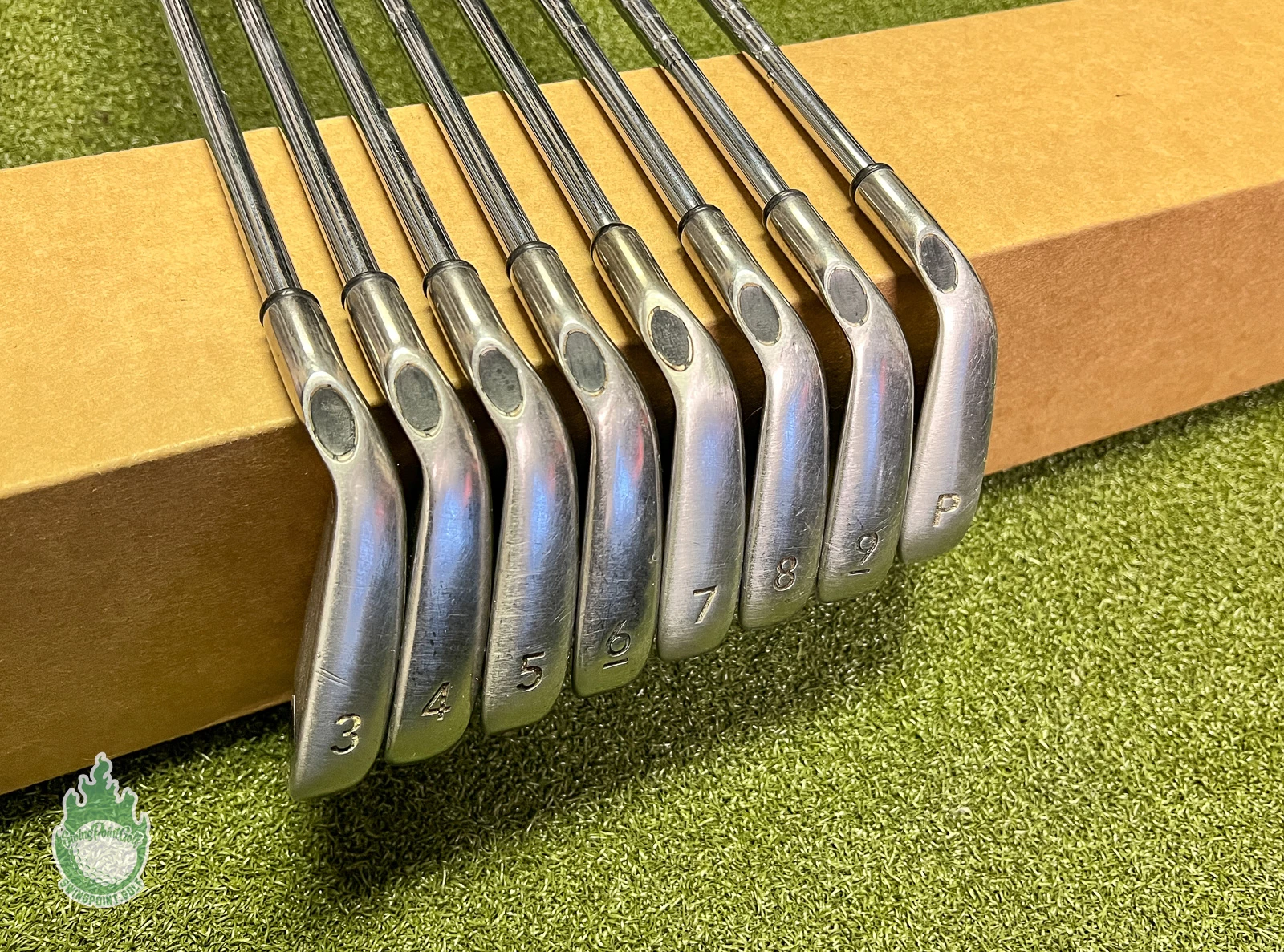 Used Right Handed Callaway Steelhead X-16 Irons 3-PW Uniflex Steel Golf Set 4 Used Right Handed Callaway Steelhead X-16 Irons 3-PW Uniflex Steel Golf Set - Image 2