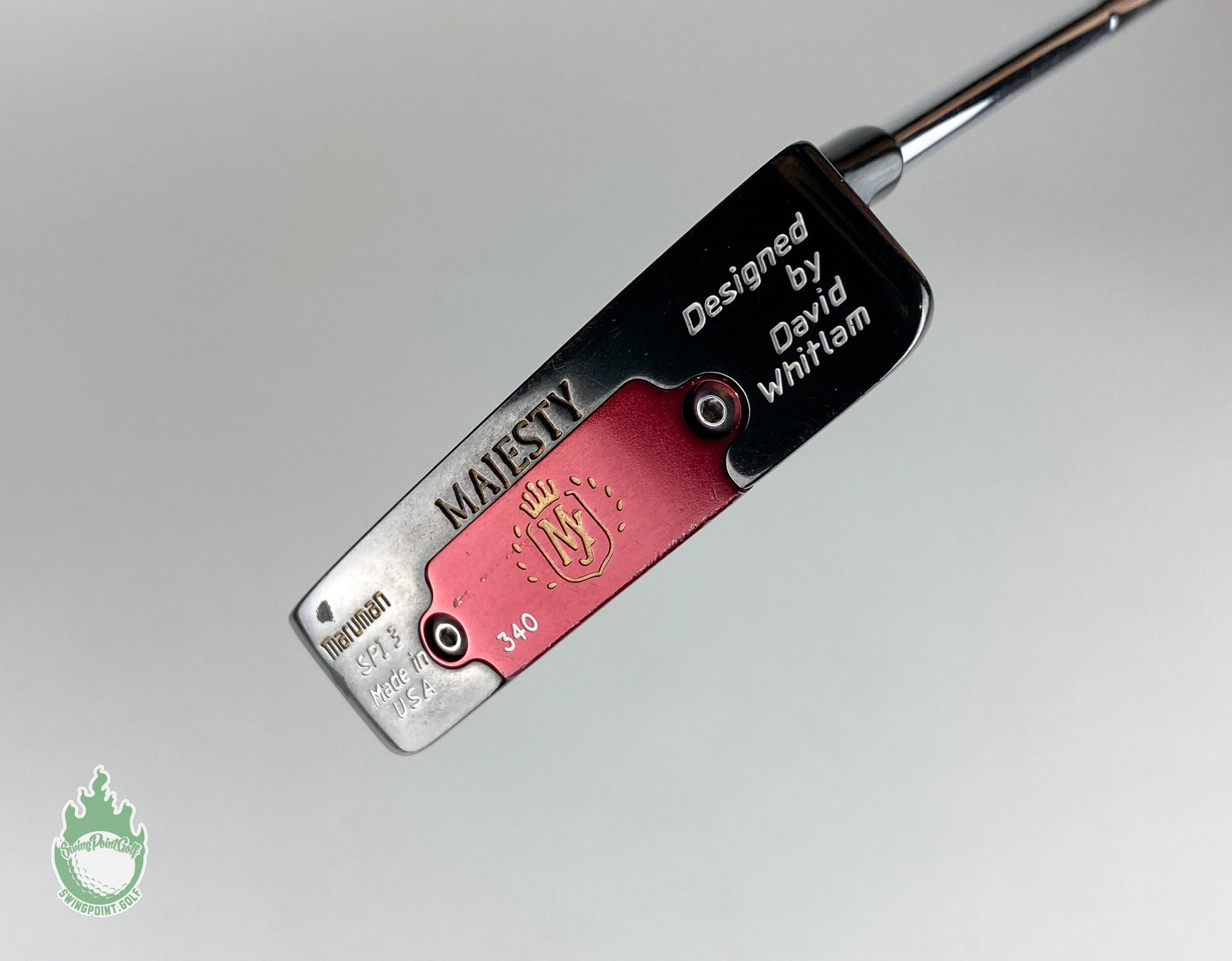 Used RH Maruman Majesty SPI 3 By David Whitlam Putter 33” Steel Golf Club 6 Used RH Maruman Majesty SPI 3 By David Whitlam Putter 33” Steel Golf Club - Image 4