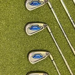 Used Right Handed Callaway Steelhead X-16 Irons 3-PW Uniflex Steel Golf Set 21 Used Right Handed Callaway Steelhead X-16 Irons 3-PW Uniflex Steel Golf Set -Callaway Club Shop IMG 9551 4