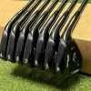 Used Callaway APEX Forged ’21 Black Irons 4-PW Elevate 95g Stiff Steel Golf Set -Callaway Club Shop IMG 9556 3