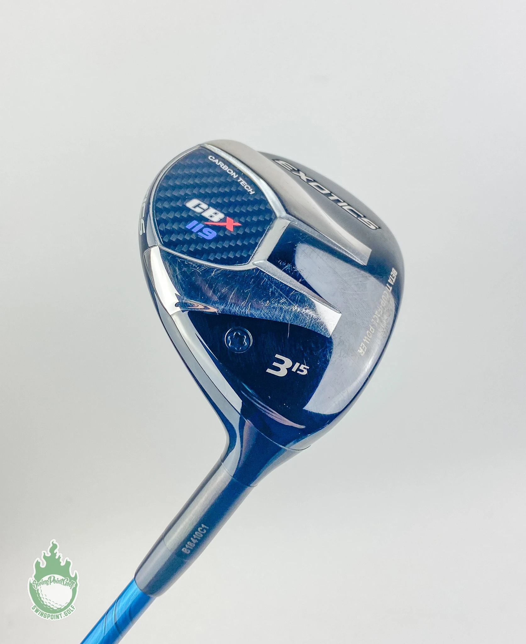 Used RH Tour Edge Exotics CBX 119 3 Wood 15* 6.0 75g Stiff Graphite Golf Club 3 Used RH Tour Edge Exotics CBX 119 3 Wood 15* 6.0 75g Stiff Graphite Golf Club