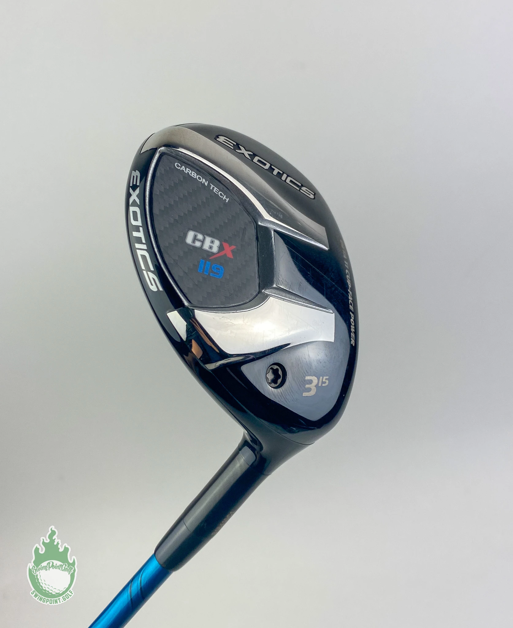 Used RH Tour Edge Exotics CBX 119 3 Wood 15* 6.0 75g Stiff Graphite Golf Club 4 Used RH Tour Edge Exotics CBX 119 3 Wood 15* 6.0 75g Stiff Graphite Golf Club - Image 2
