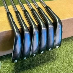 Used RH PXG 0311P Forged Darkness Gen 4 Irons 5-PW 105g Stiff Steel Golf Set -Callaway Club Shop IMG 9729
