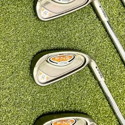 Used Right Handed Ping Black Dot G10 Irons 4-PW AWT Stiff Flex Steel Golf Set -Callaway Club Shop IMG 9738