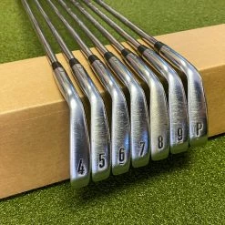 Used RH Callaway X-Forged ’18 Irons 4-PW S300 Stiff Flex Steel Golf Club Set -Callaway Club Shop IMG 9750 1