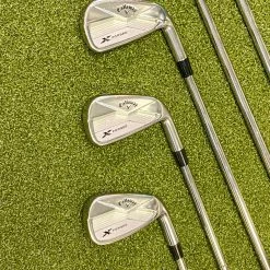 Used RH Callaway X-Forged ’18 Irons 4-PW S300 Stiff Flex Steel Golf Club Set -Callaway Club Shop IMG 9755 1