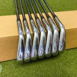 Tour Issue Used Callaway APEX MB ’18 Forged Irons 4-PW 120 Stiff Steel Golf Set 15 Tour Issue Used Callaway APEX MB ’18 Forged Irons 4-PW 120 Stiff Steel Golf Set -Callaway Club Shop IMG 9958