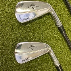 Tour Issue Used Callaway APEX MB ’18 Forged Irons 4-PW 120 Stiff Steel Golf Set 14 Tour Issue Used Callaway APEX MB ’18 Forged Irons 4-PW 120 Stiff Steel Golf Set -Callaway Club Shop IMG 9961