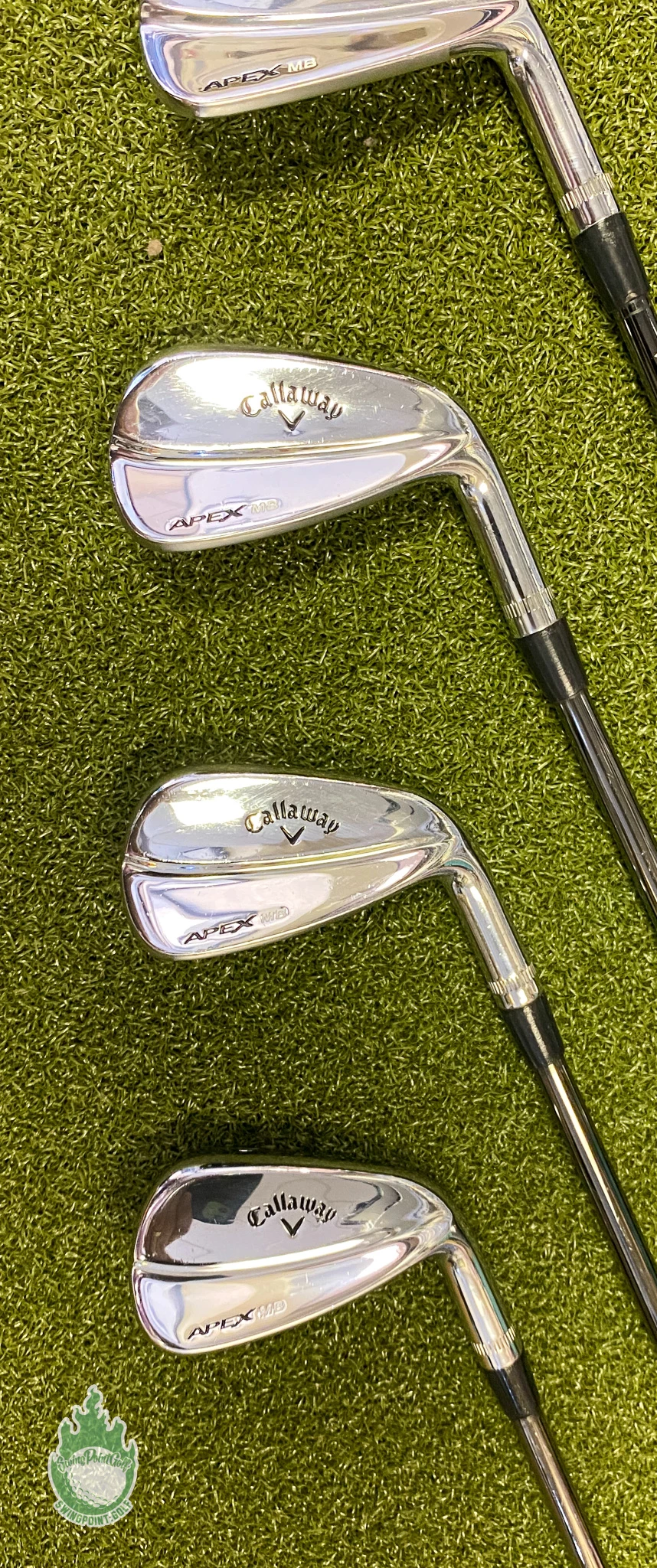 Tour Issue Used Callaway APEX MB ’18 Forged Irons 4-PW 120 Stiff Steel Golf Set 7 Tour Issue Used Callaway APEX MB ’18 Forged Irons 4-PW 120 Stiff Steel Golf Set - Image 5