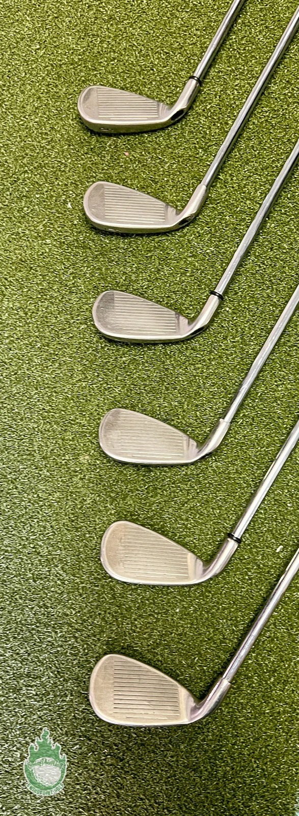 Used RH Callaway Big Bertha Fusion Irons 5-PW Uniflex Steel Golf Club Set 6 Used RH Callaway Big Bertha Fusion Irons 5-PW Uniflex Steel Golf Club Set - Image 4