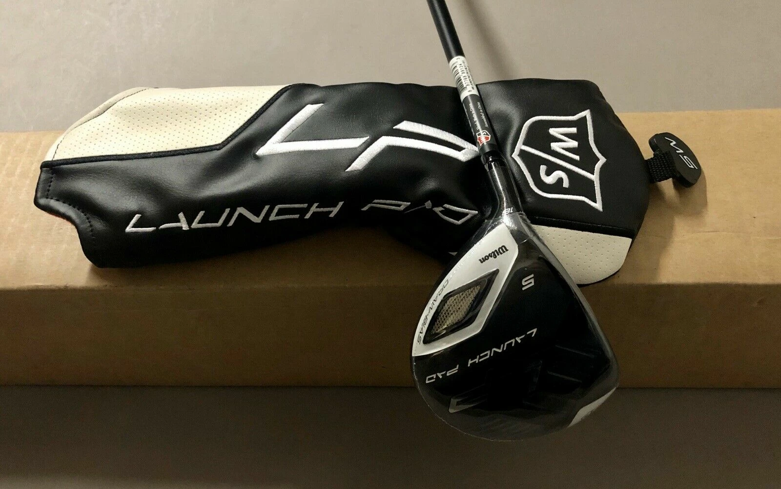 LH New Wilson Staff Launch Pad Draw 5 Wood 18* 45g Senior Flex Graphite Golf 3 LH New Wilson Staff Launch Pad Draw 5 Wood 18* 45g Senior Flex Graphite Golf