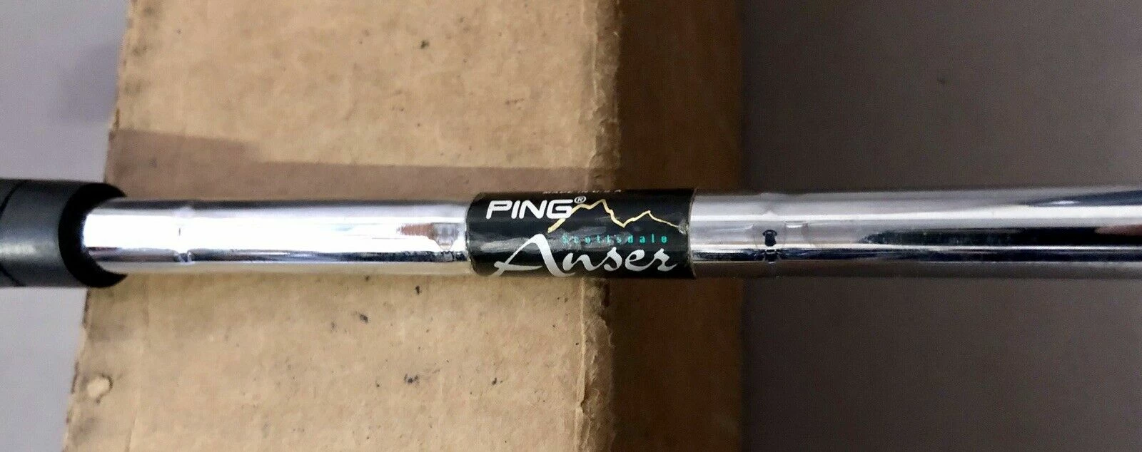 Used Right Handed Black Ping Scottsdale Anser 35.5″ Putter Steel Golf Club 11 Used Right Handed Black Ping Scottsdale Anser 35.5″ Putter Steel Golf Club - Image 9