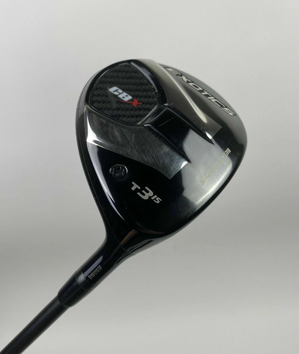 RH Tour Edge Exotics CBX T3 Fairway Wood 15* HZRDUS 6.0 63g Stiff Graphite Golf 3 RH Tour Edge Exotics CBX T3 Fairway Wood 15* HZRDUS 6.0 63g Stiff Graphite Golf
