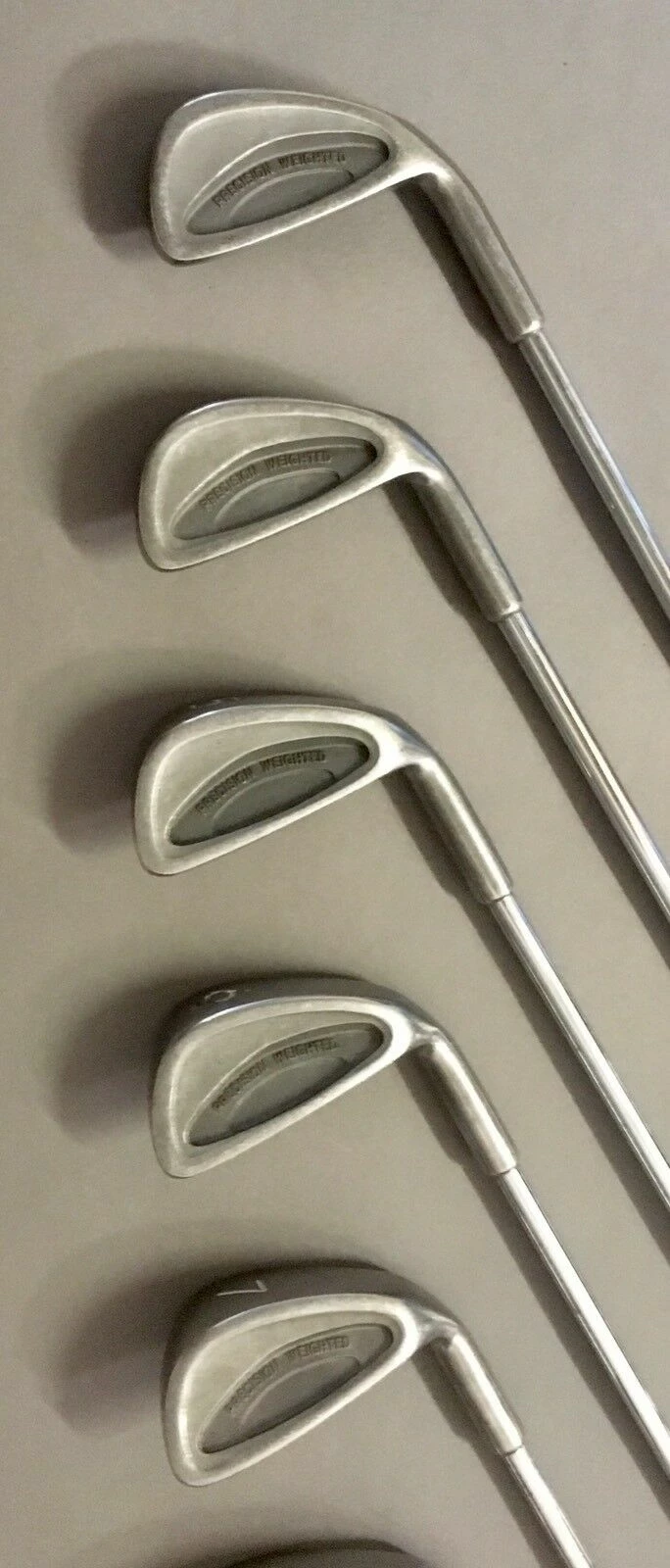 Used RH Shamrock Quantum Irons 3-PW/SW Mac Golf Stiff Flex Steel Golf Club Set 7 Used RH Shamrock Quantum Irons 3-PW/SW Mac Golf Stiff Flex Steel Golf Club Set - Image 5