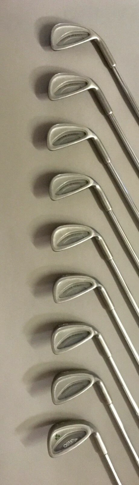 Used RH Shamrock Quantum Irons 3-PW/SW Mac Golf Stiff Flex Steel Golf Club Set 9 Used RH Shamrock Quantum Irons 3-PW/SW Mac Golf Stiff Flex Steel Golf Club Set - Image 7