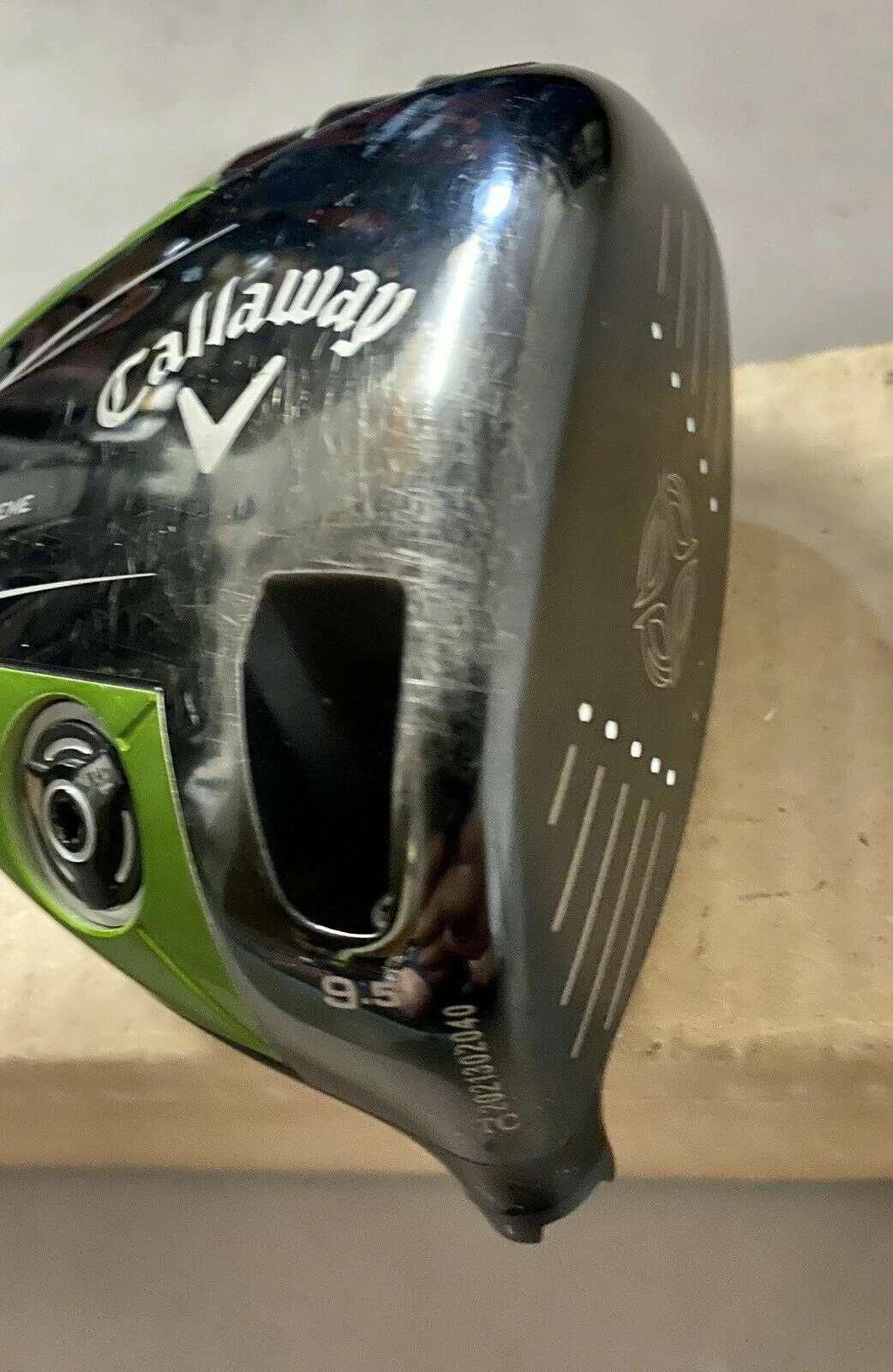 Tour Issued TC Callaway RAZR Fit Xtreme Driver 9.5* HEAD ONLY Golf Club 6 Tour Issued TC Callaway RAZR Fit Xtreme Driver 9.5* HEAD ONLY Golf Club - Image 4
