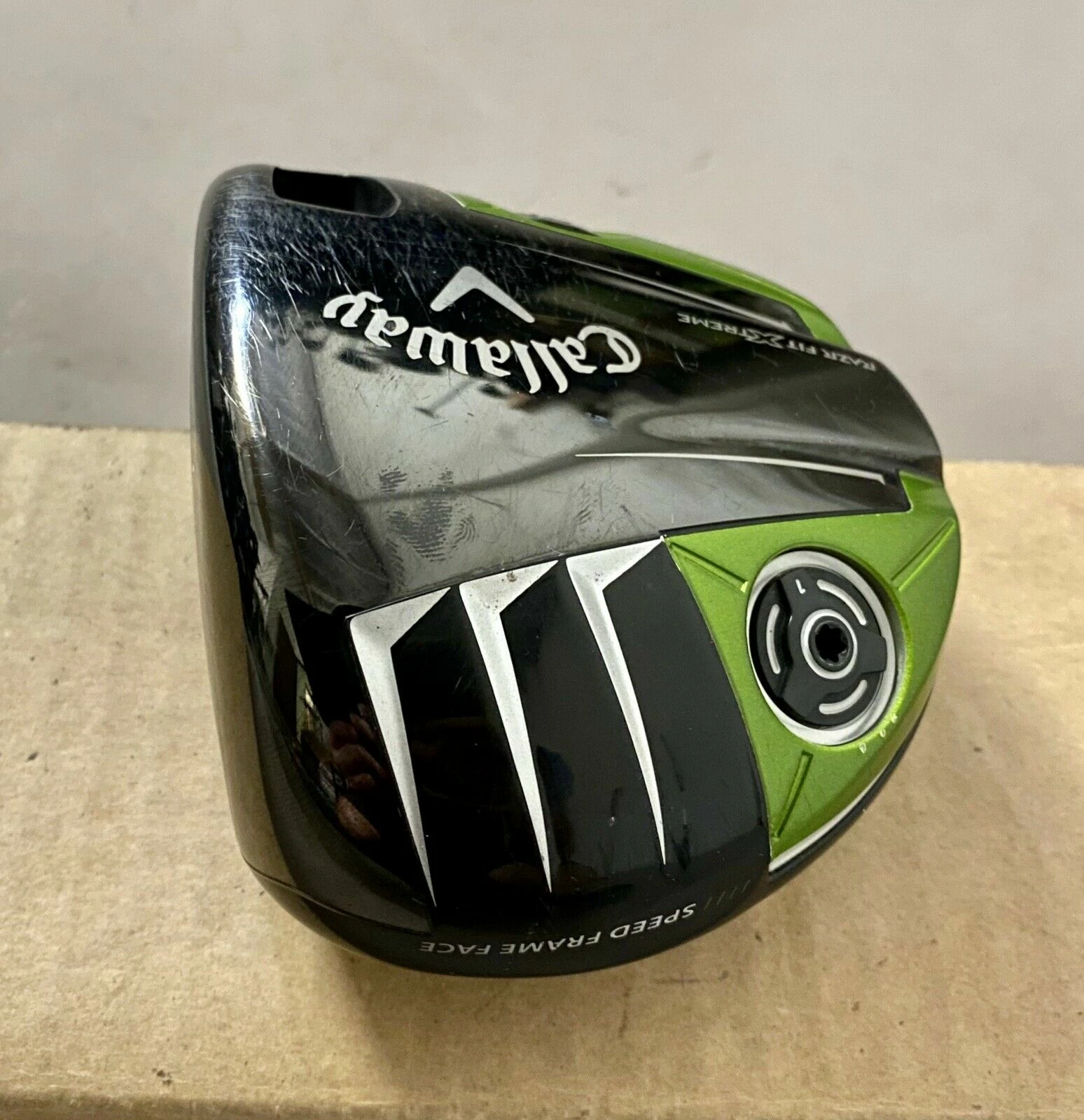 Tour Issued TC Callaway RAZR Fit Xtreme Driver 9.5* HEAD ONLY Golf Club 7 Tour Issued TC Callaway RAZR Fit Xtreme Driver 9.5* HEAD ONLY Golf Club - Image 5