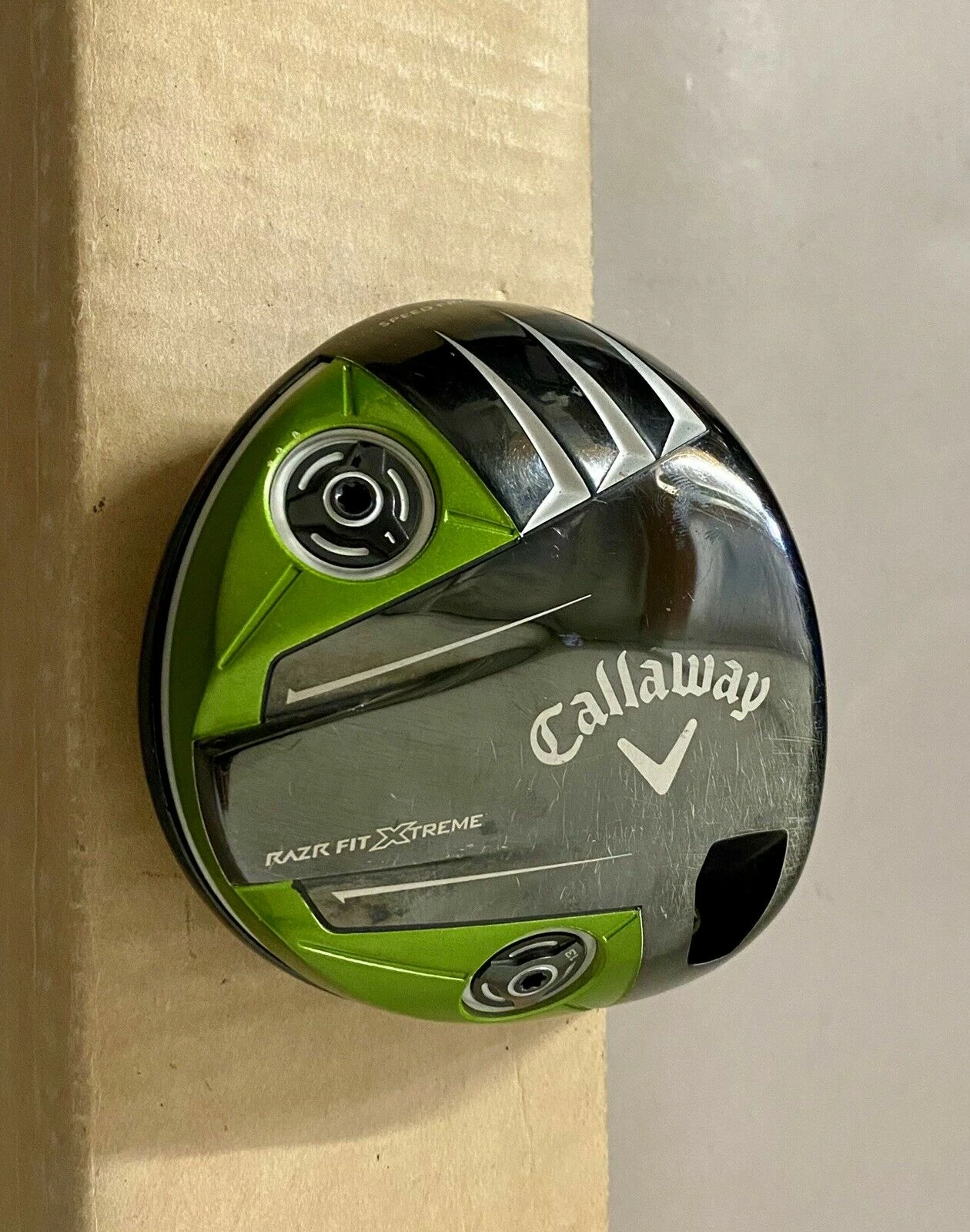 Tour Issued TC Callaway RAZR Fit Xtreme Driver 9.5* HEAD ONLY Golf Club 8 Tour Issued TC Callaway RAZR Fit Xtreme Driver 9.5* HEAD ONLY Golf Club - Image 6