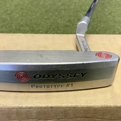 Used Very Rare 1st Run Odyssey Prototype #1 34″ Putter Steel Golf Club -Callaway Club Shop Very Rare 1st Run Odyssey Prototype 1 34 Putter Steel Golf Club 193508055951 3